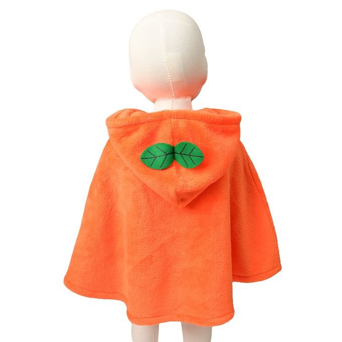 akachan honpo - 南瓜燈籠斗篷-橘色