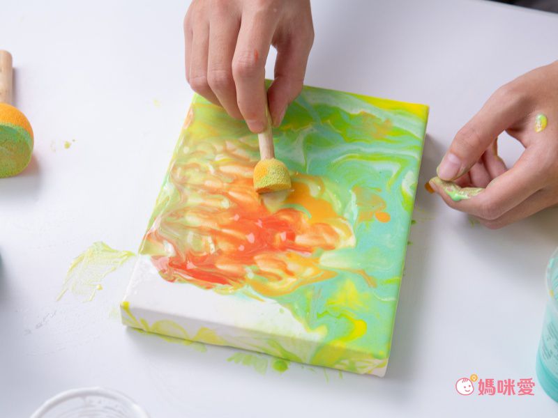 kidzcrayon - 兒童無毒顏料(手指膏/流體畫)250ml補充瓶-白