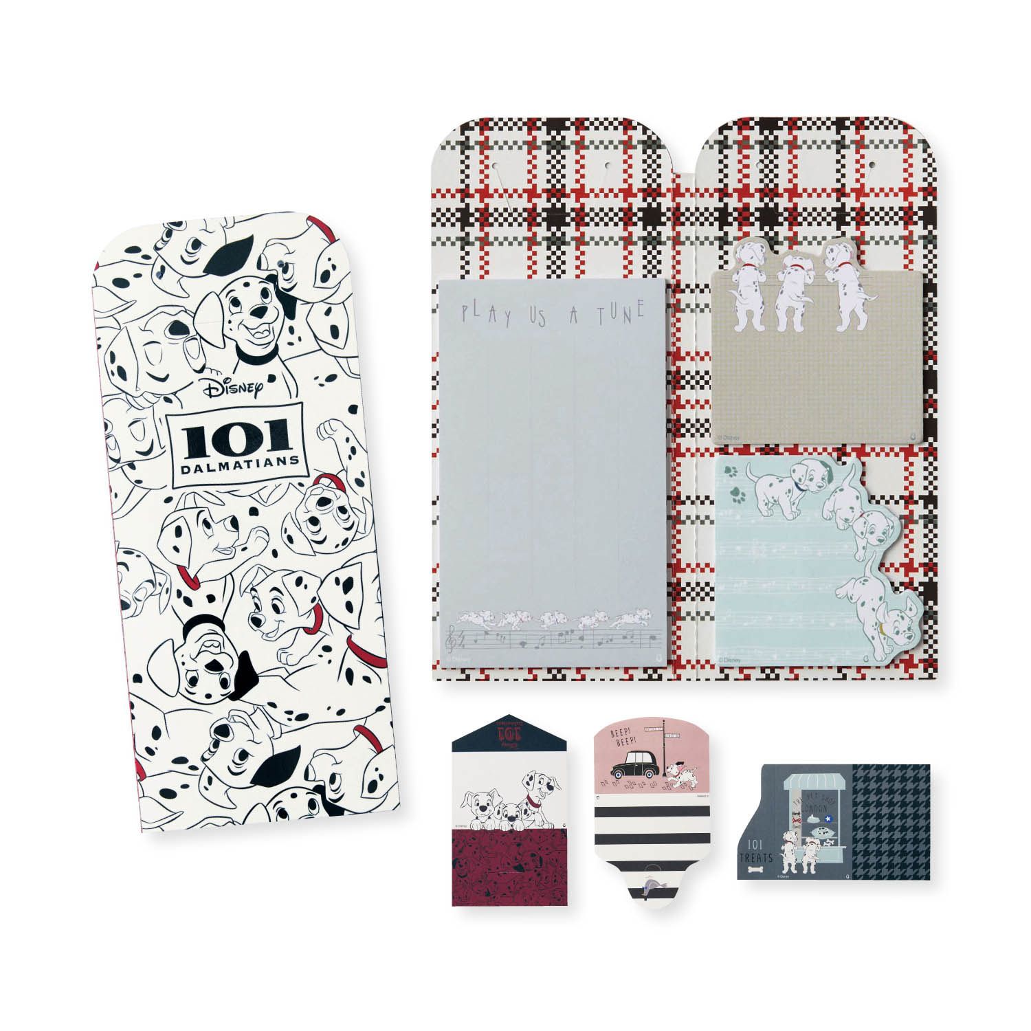 日本千趣會 - 日本製 迪士尼可愛造型便條紙組合-小飛象