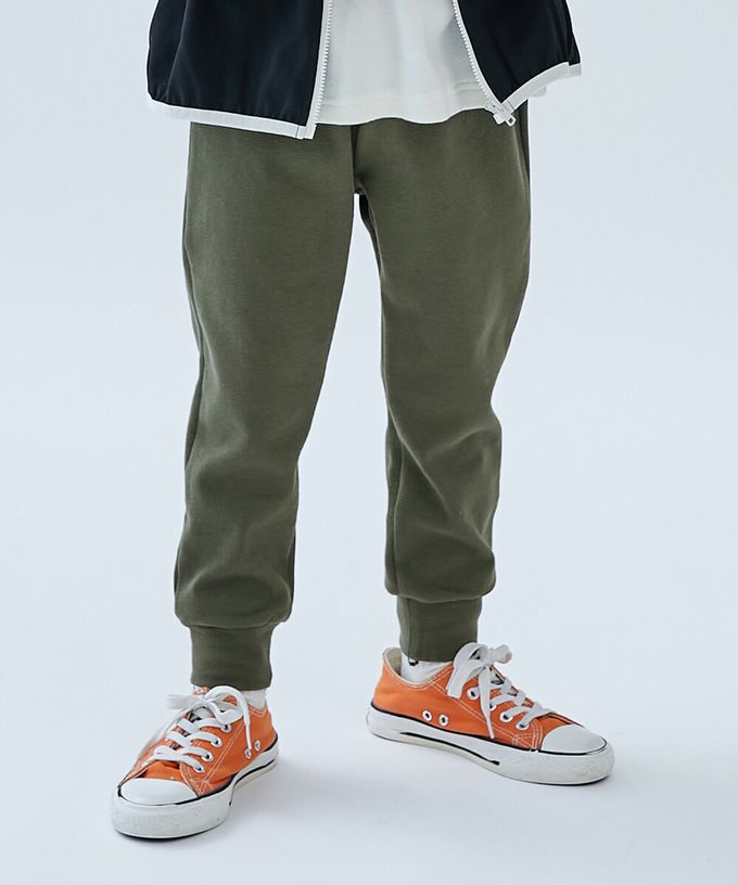 日本 devirock - [熱銷定番] 超彈力抗毛球縮口長褲-深藍紫