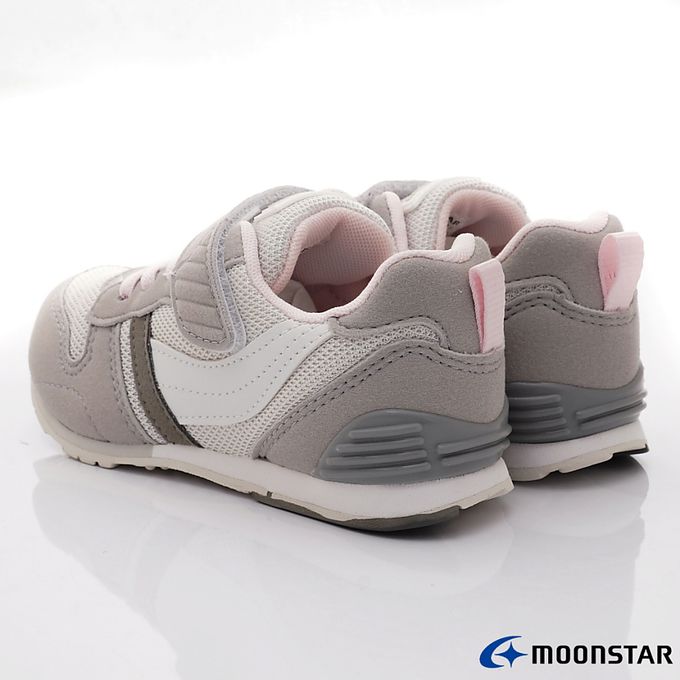 Moonstar日本月星 - 月星HI系列十大機能款-MSCNC2121S7灰(中大童段)-機能運動鞋-灰