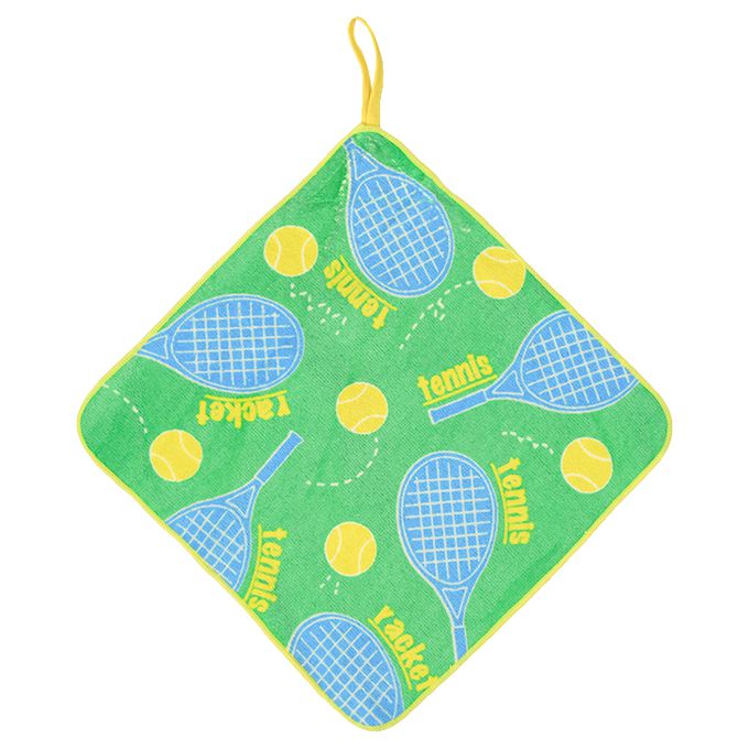 akachan honpo - 擦手巾5條組-運動 (25×25cm)