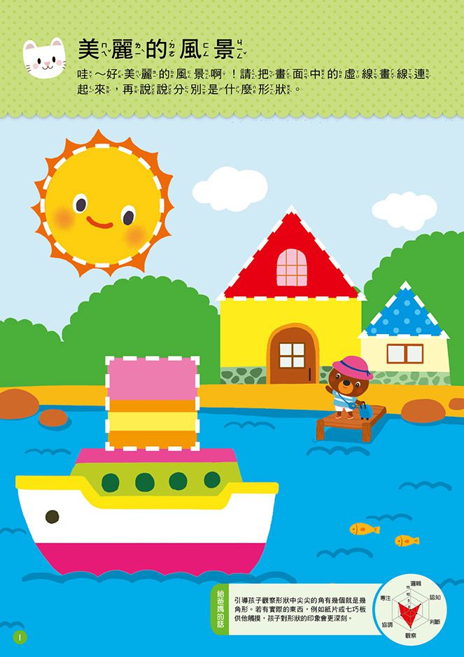 3歲圖形覺察概念