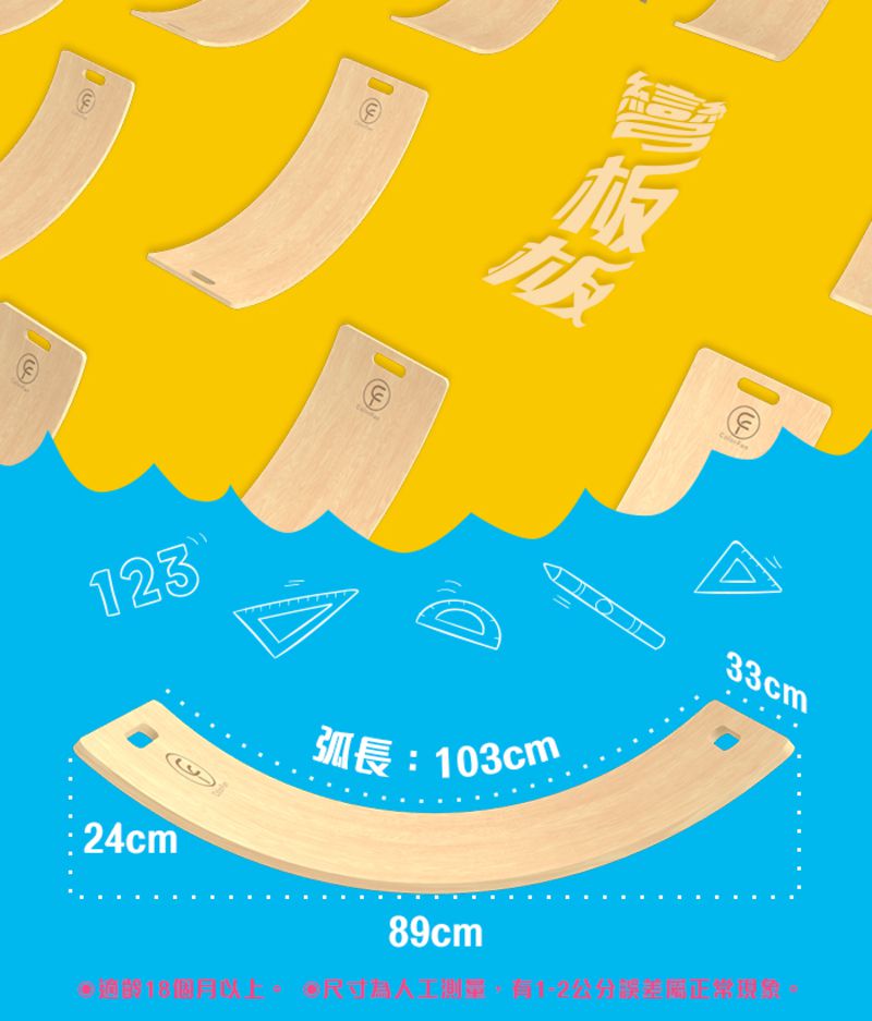 ColorFan - 無孔彎板板