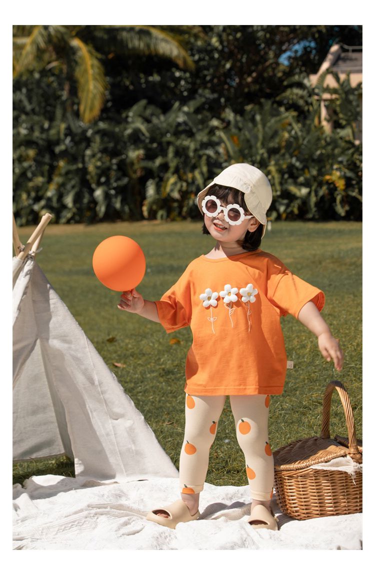 純棉立體圓領休閒短袖上衣-愛心-粉色