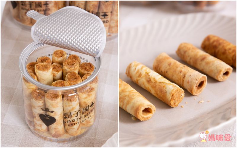 端午禮盒♣♦♥♠送出一手好牌【鬍子國王】法國手工奶油蛋捲