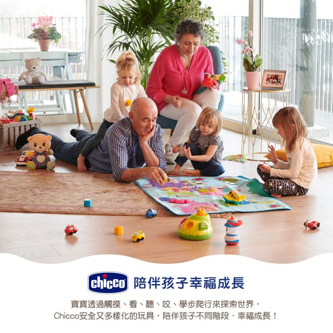 義大利 chicco - 四合一音樂助步健力架