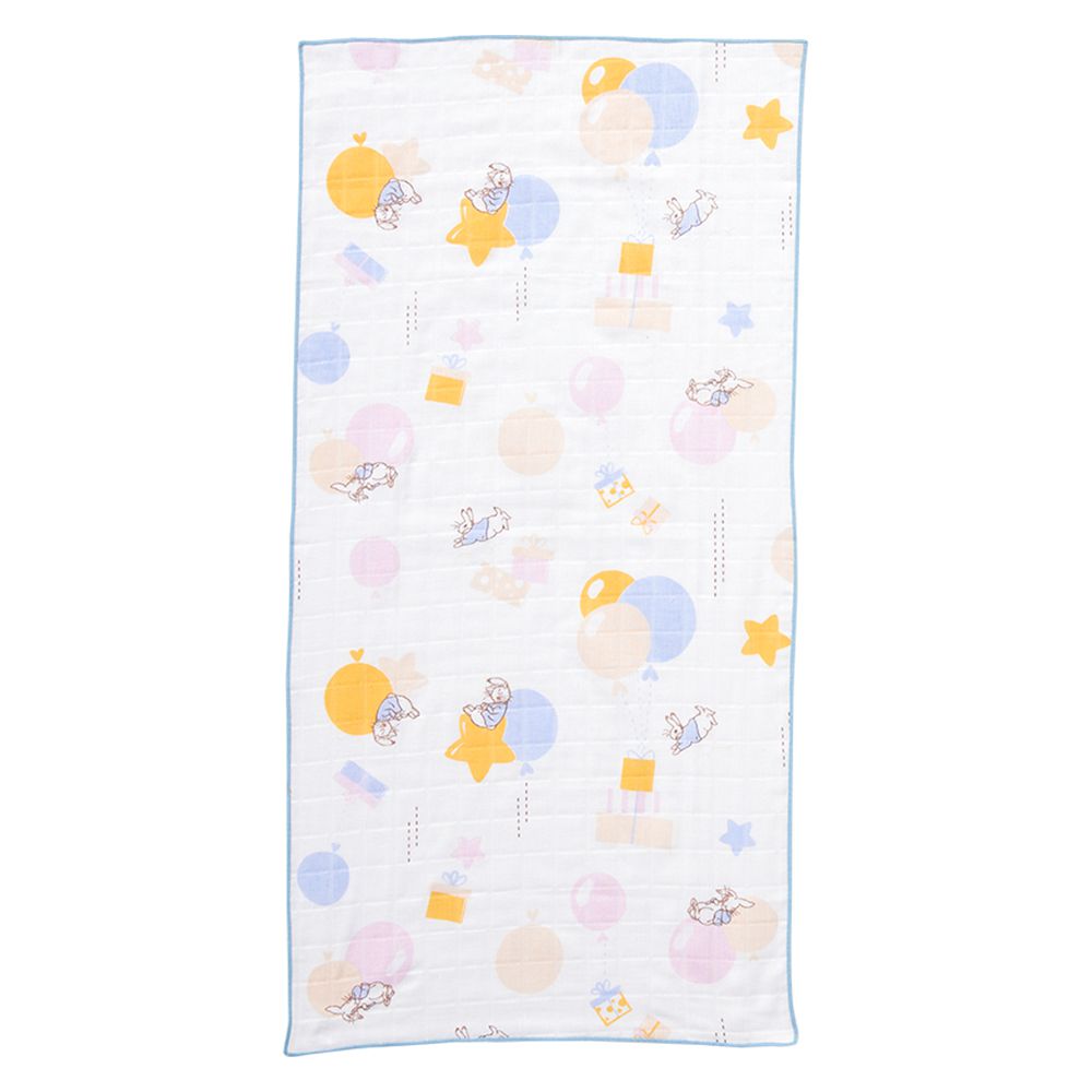 比得兔天絲紗布澡巾 25x50cm 2入 網路獨家(沐浴巾 拍嗝巾 紗布巾 口水巾)