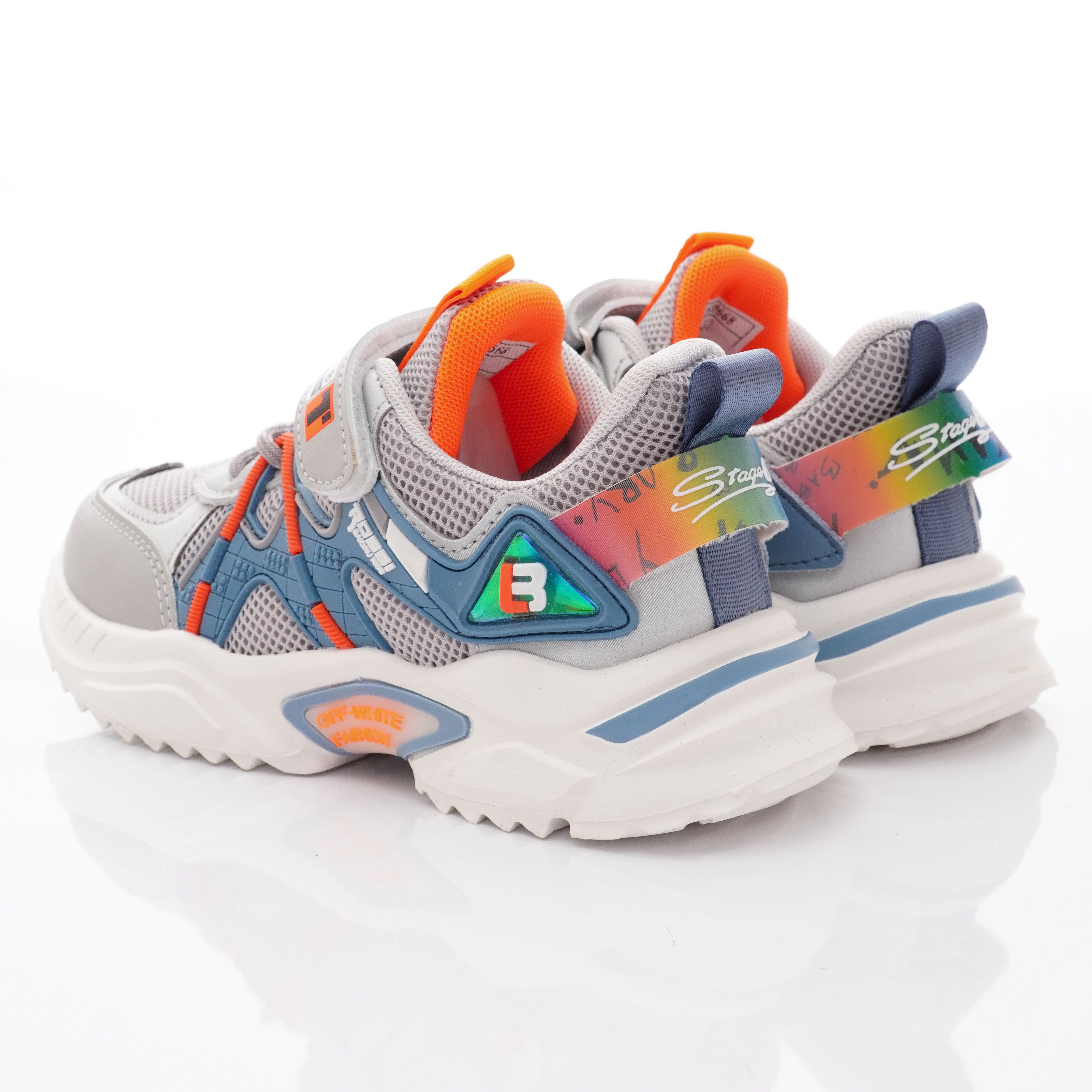 TOPUONE - 韓版機能運動款(大童段)-灰