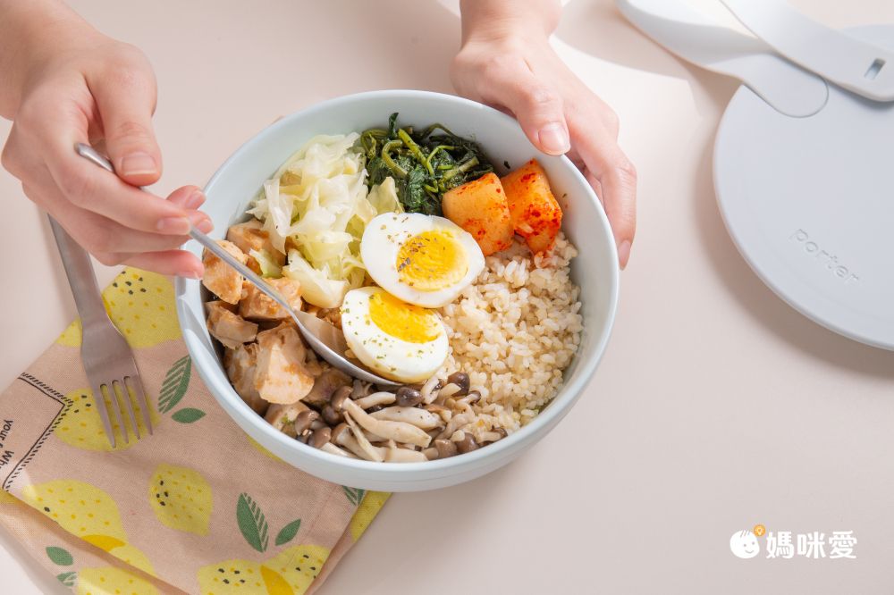 美國 W&P - 綁帶扣 陶瓷餐盒-奶油白-1L