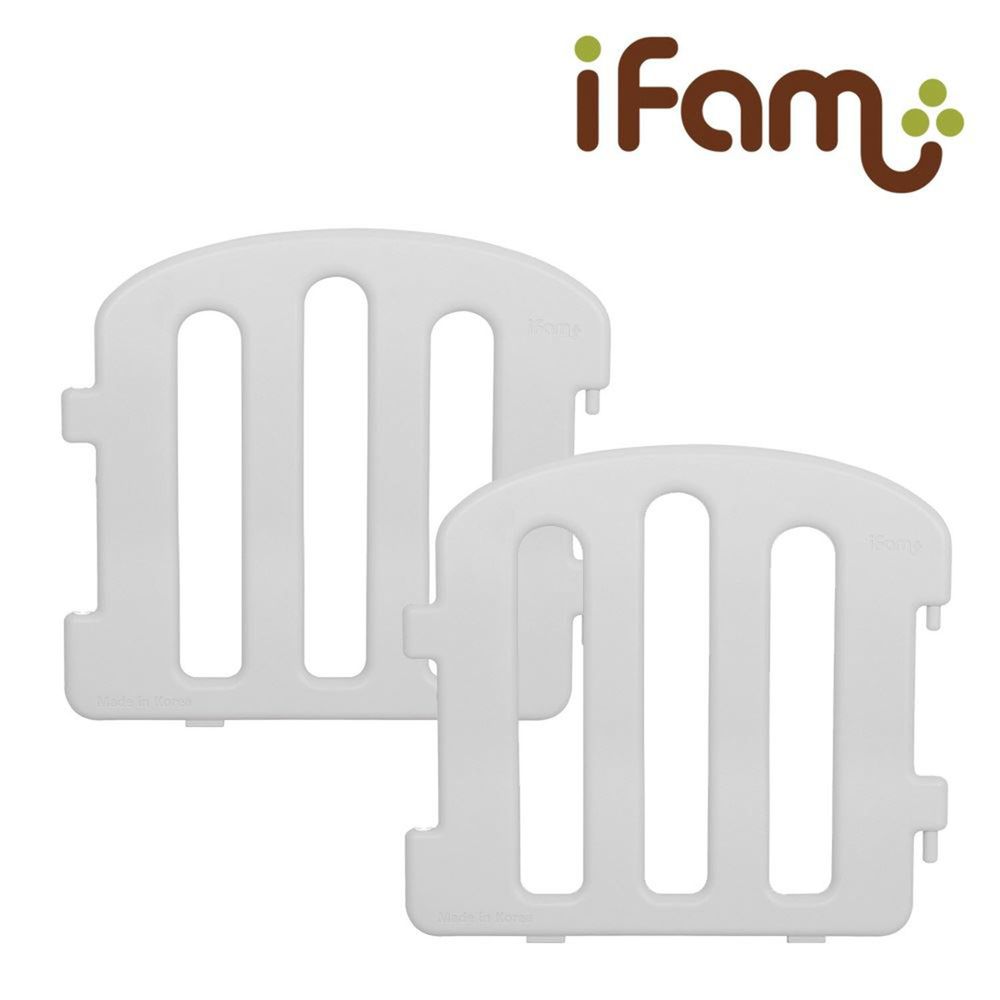 韓國 iFam - 簡約風圍欄延伸片(兩入)-灰色 (65cm x 3.5cm x 60cm)