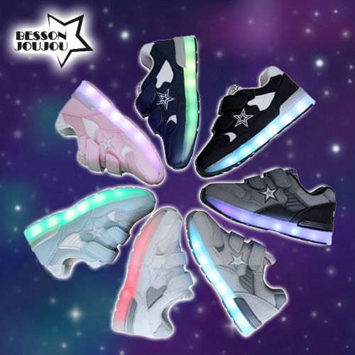 Besson JouJou LED 閃亮星星鞋二代