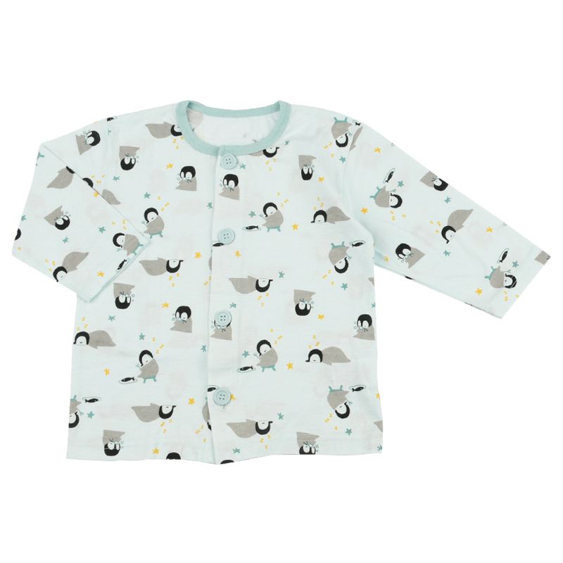 akachan honpo - 家居服3件組-淺藍色