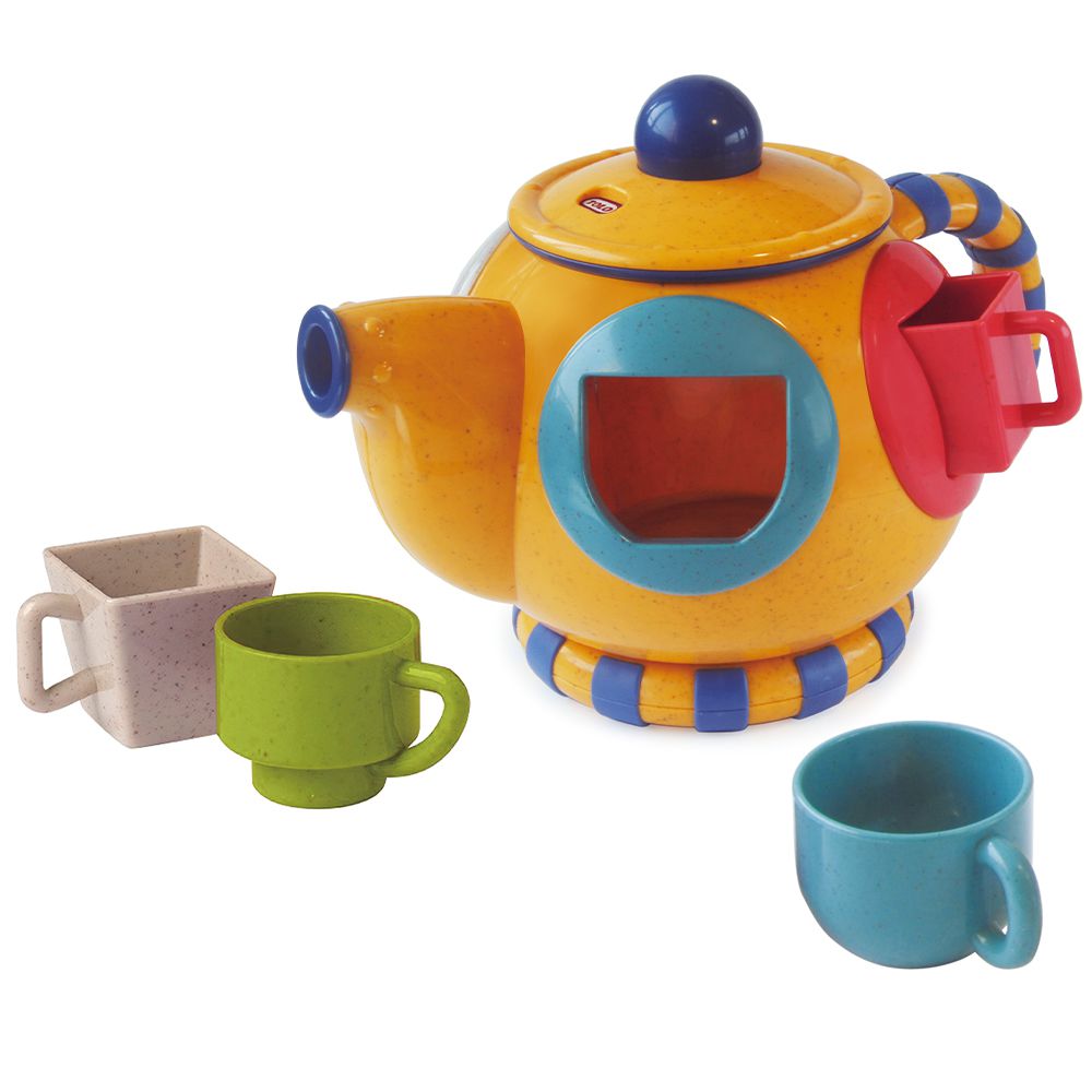 【啟蒙開發系列】顏色形狀配對萌茶壺 啟蒙開發玩具