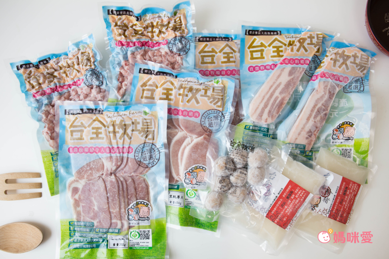 台灣安心豬【台全牧場】產銷履歷豬肉＆無亞硝酸香腸