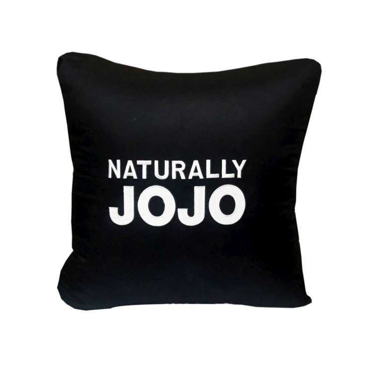 NATURALLY JOJO - 都會風尚素色精梳棉抱枕(含枕心)-卡其-45x45cm