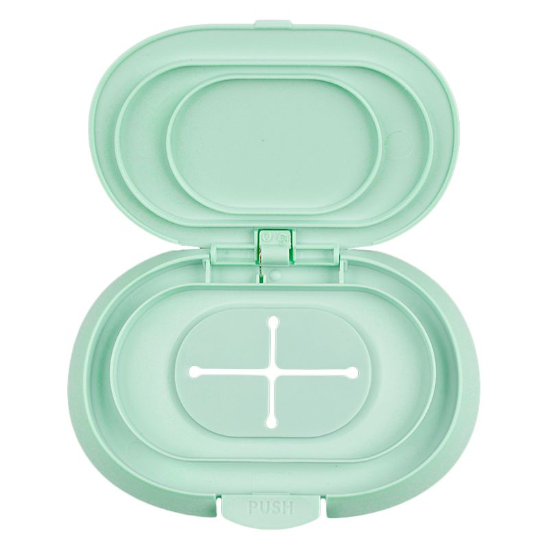 akachan honpo - FUTAP按壓式濕紙巾蓋Plus-藍色