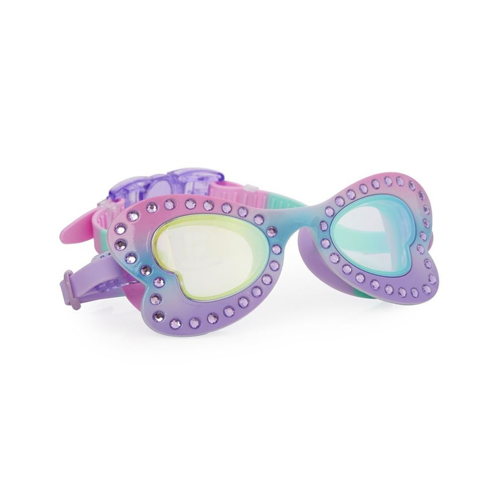 美國Bling2o - 兒童造型泳鏡-蝴蝶仙子-粉紅 (6歲-成人)