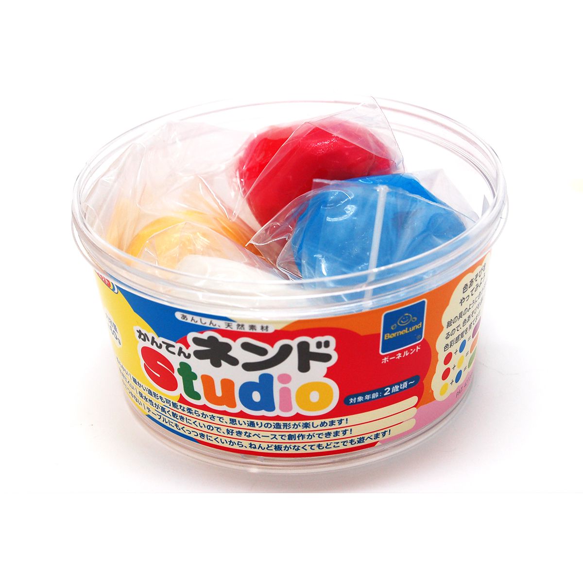 akachan honpo - 寒天黏土 4色組