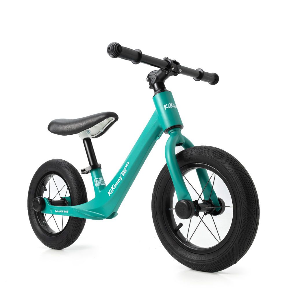 Kikimmy - 12吋炫風MAX兒童鎂合金平衡滑步車-綠色