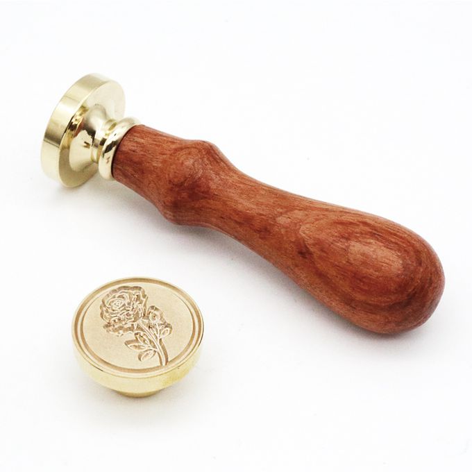 HAPPYMT - 封蠟火漆章頭-植物語/思念