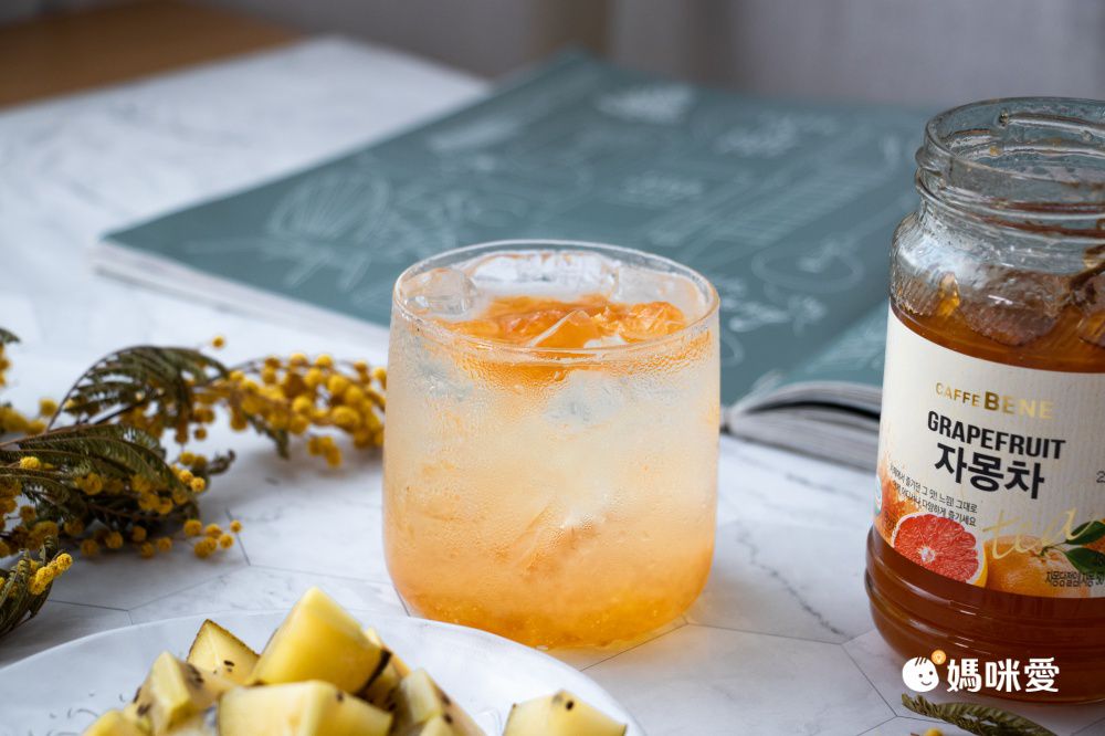 韓國Caffebene咖啡伴 - 【重量組】MANO美式香醇中深培黑咖啡(100入/盒)+蜂蜜柚子茶(1kg/罐)