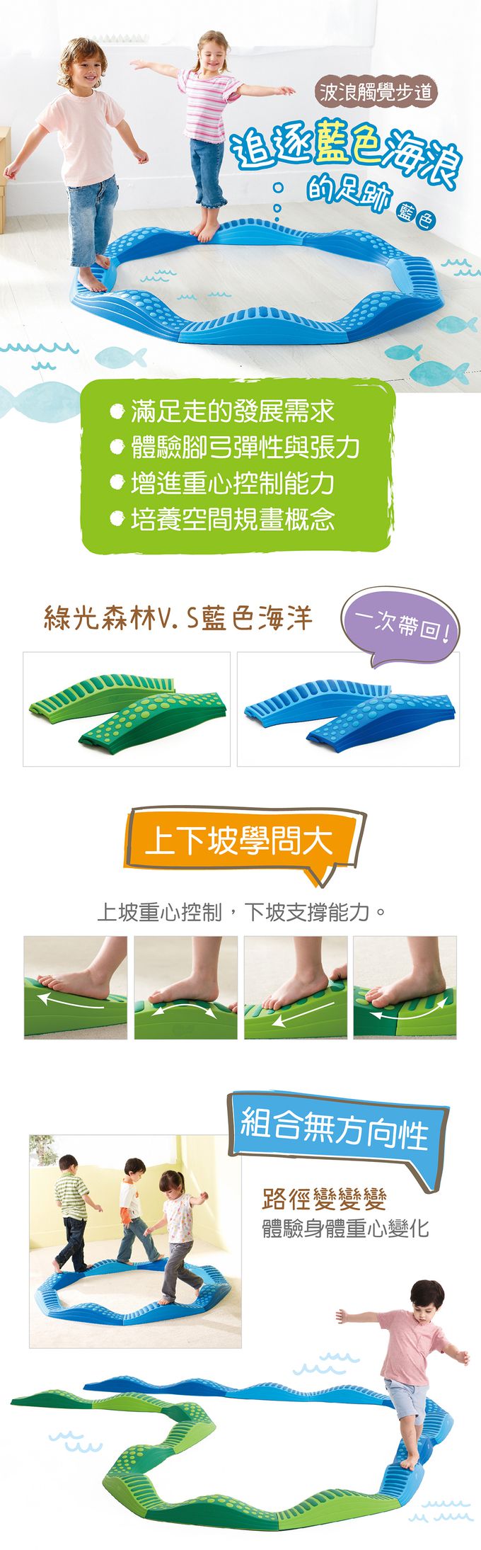 Weplay波浪觸覺步道-藍1