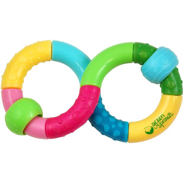 美國 green sprouts - 小綠芽寶寶安全塑膠玩具-圓圈款