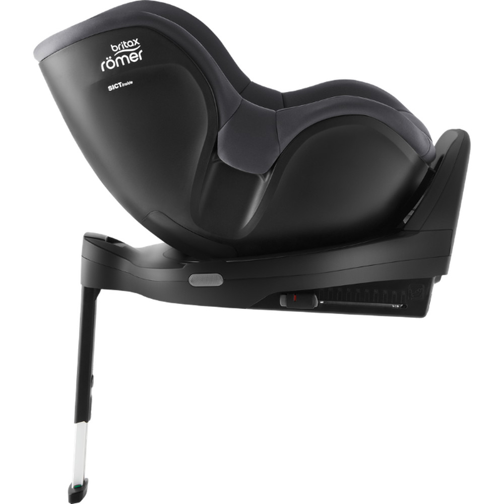 德國原裝Dualfix Pro ISOFIX 360度旋轉0-4歲汽座-月光灰-(贈皮椅保護墊)