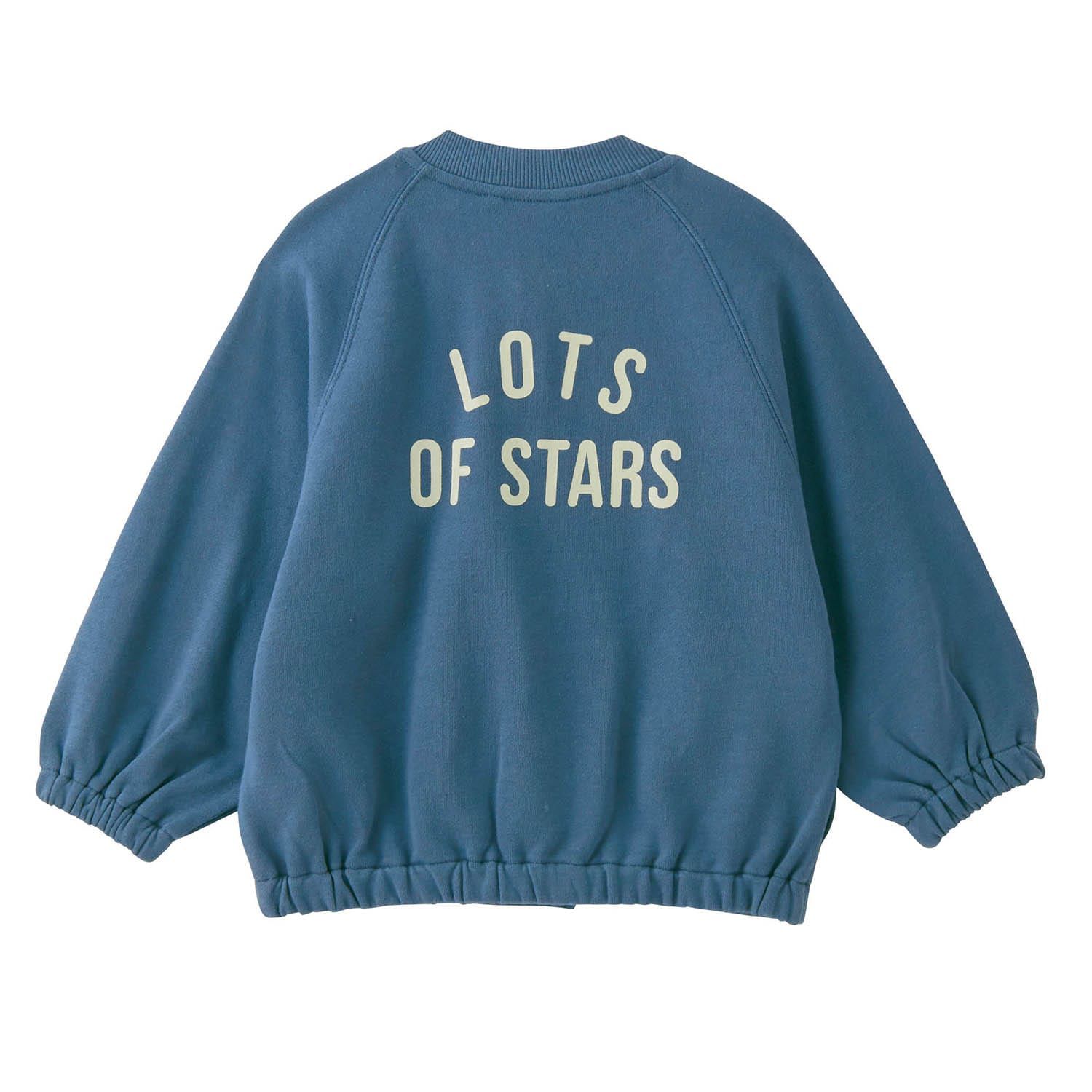 日本千趣會 - GITA 裏毛棒球風休閒外套-深藍