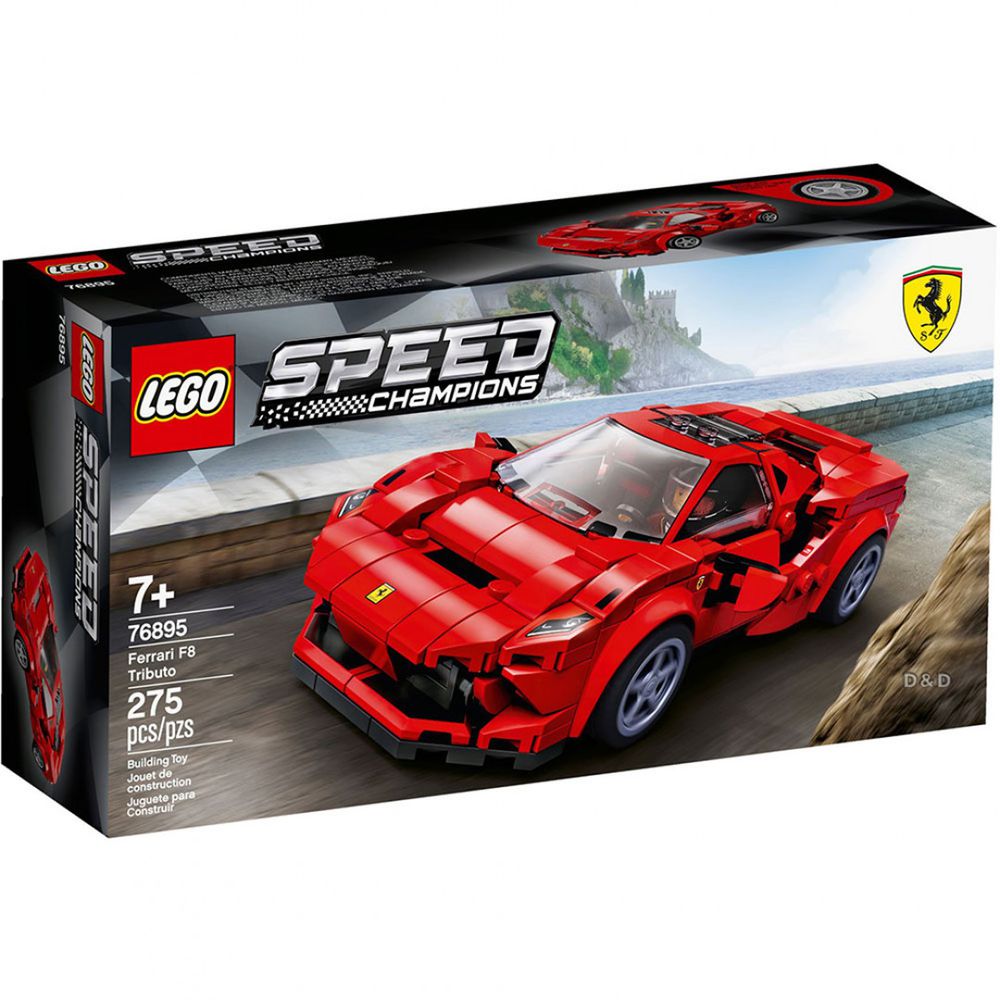 樂高lego 樂高speed Champions 系列 Ferrari F8 Tributo 76895 275pcs 媽咪愛