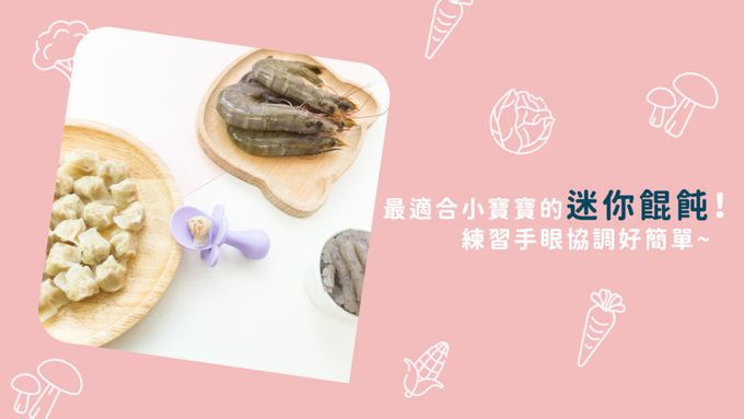 兔比媽咪廚房 - 寶寶餛飩-高麗菜鮮蝦-(25顆/100顆)