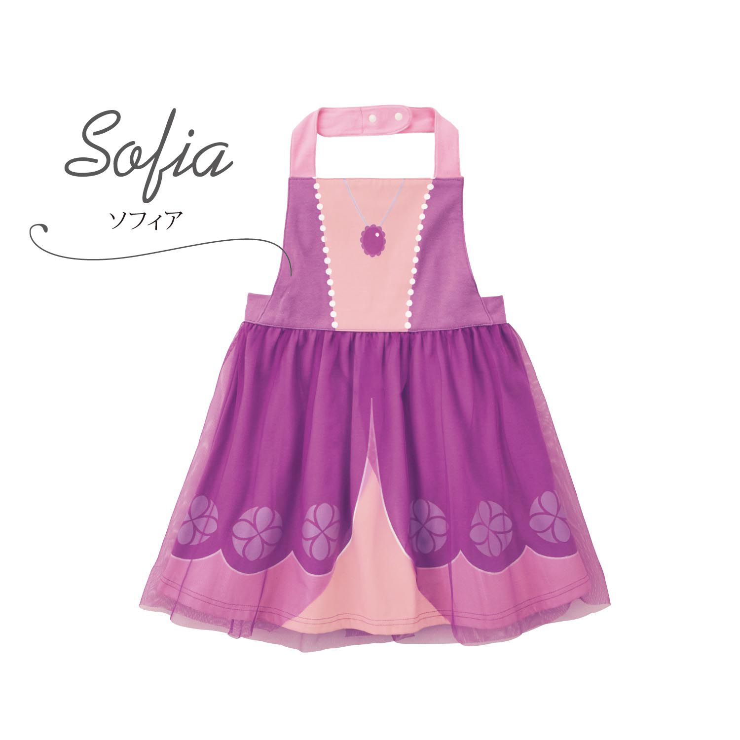 日本千趣會 - 公主圍裙式洋裝-白雪公主