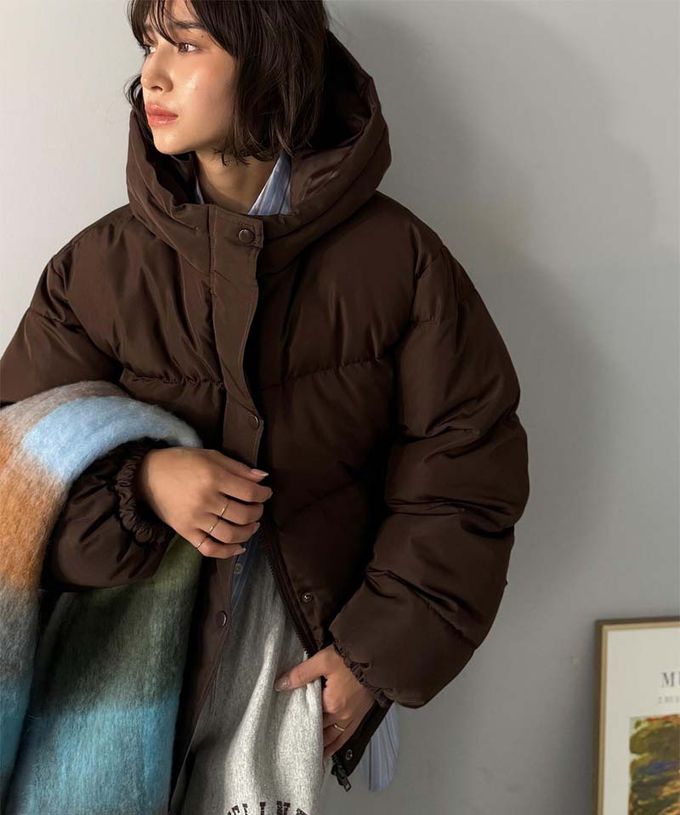 日本 Classical Elf - [必收]Java 連帽保暖科技羽絨外套-象牙