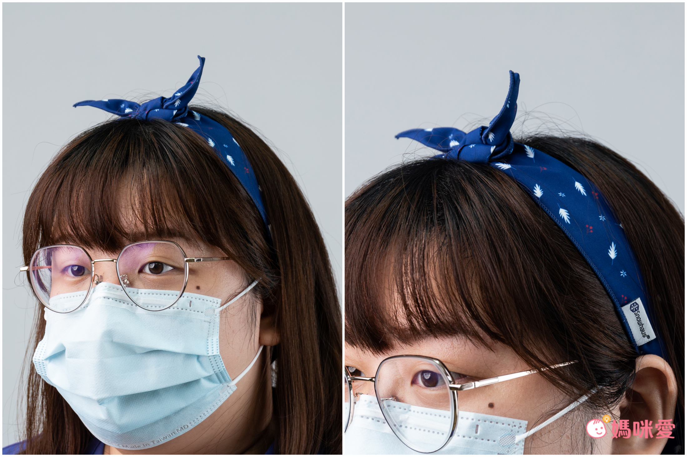 韓國 Snowhaus - 正韓製涼感降溫領巾/頭帶-三角西瓜-黃 (85x5cm)-兒童用