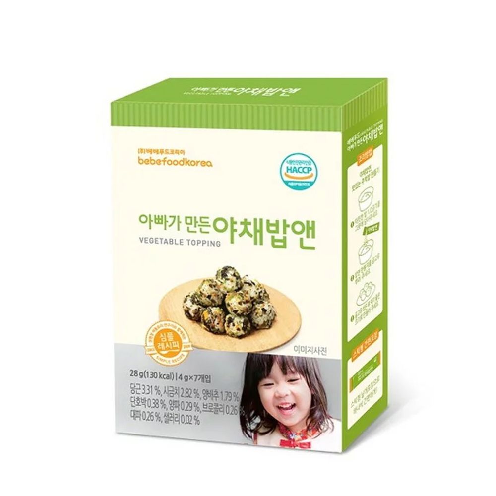 韓國bebefood寶寶福德 - 蔬菜拌飯料
