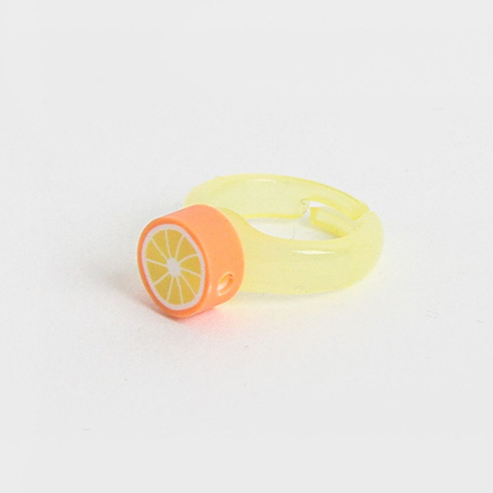 韓國 Babyblee - 果凍戒指-橘子