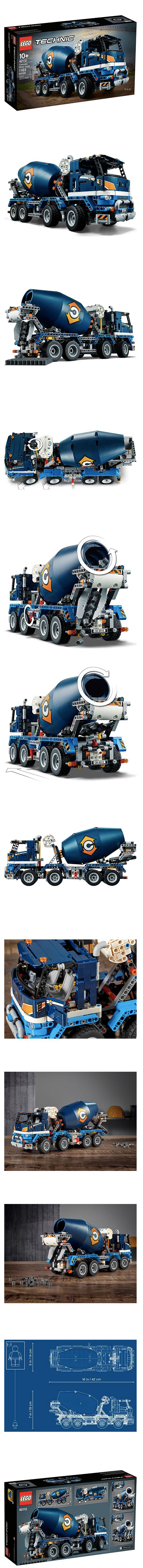 樂高 LEGO - 樂高積木 LEGO《 LT42112 》Concrete Mixer Truck 水泥攪拌車-1163pcs