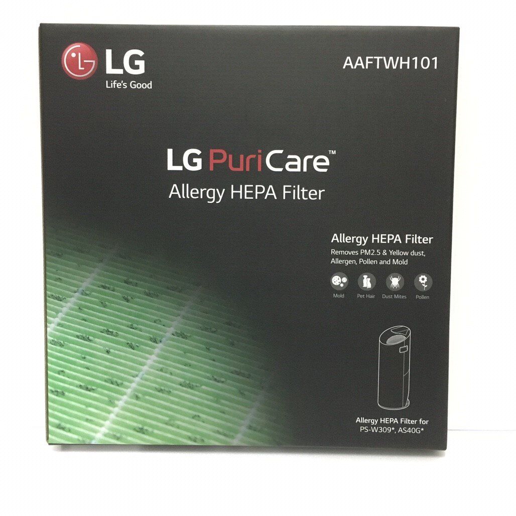 LG - AAFTWH101 抗敏HEPA濾網 大白 PS-W309WI AS401WWJ1