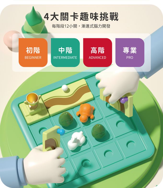 HolaLand 歡樂島 - 龜兔錦標賽_親子桌遊