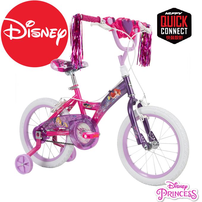 HUFFY - 迪士尼正版授權 Princess公主系列 16吋兒童快裝單車