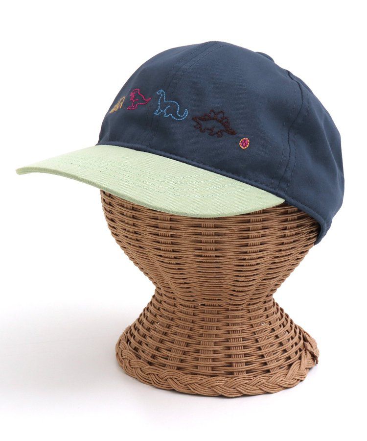 日本 BREEZE - 彩色刺繡印花棒球帽-計程車-深藍