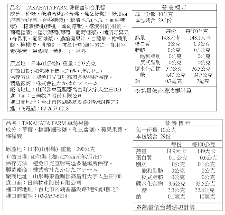 母親節豪華獻禮【水果珠寶盒果醬】日本原裝進口