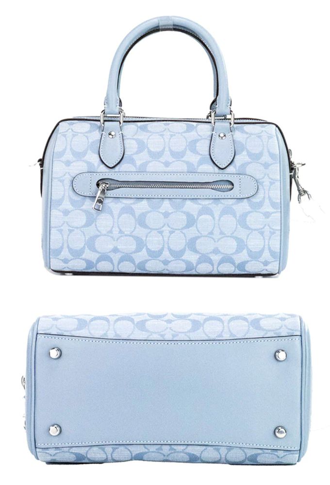 COACH - 經典緹花織布波士頓包 (丹寧)