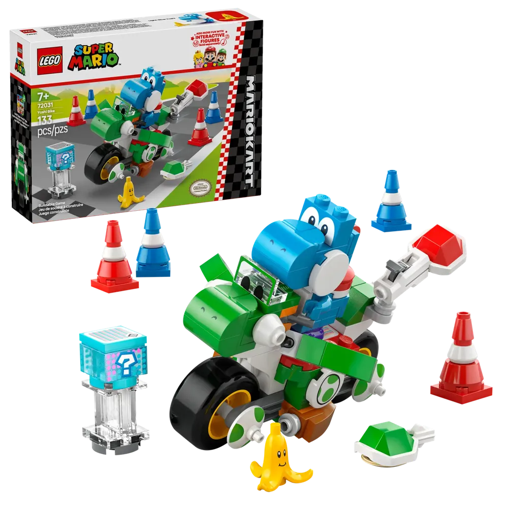 LEGO 72031 瑪利歐賽車™ 耀西摩托車 Mario Kart™ – Yoshi Bike