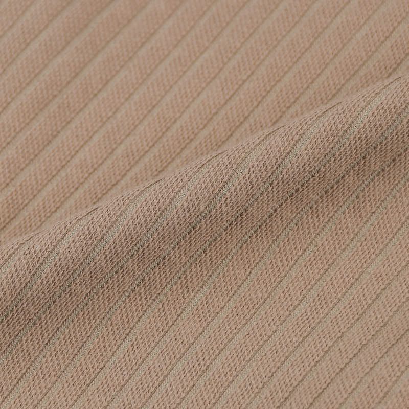 akachan honpo - 短褲 針織泡泡紗-卡其色