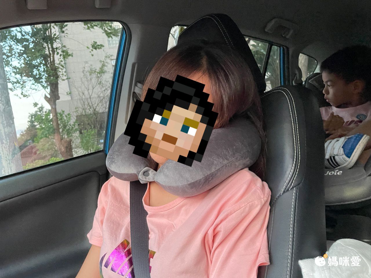 刺繡U型護頸枕(立體款)-貓咪-黃色 (28x28x10cm)