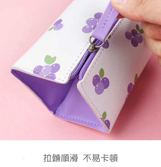 Vanibaby - 小麻糬魔方鉛筆袋_水果系列 (送點點膠筆一支)-小蜜桃