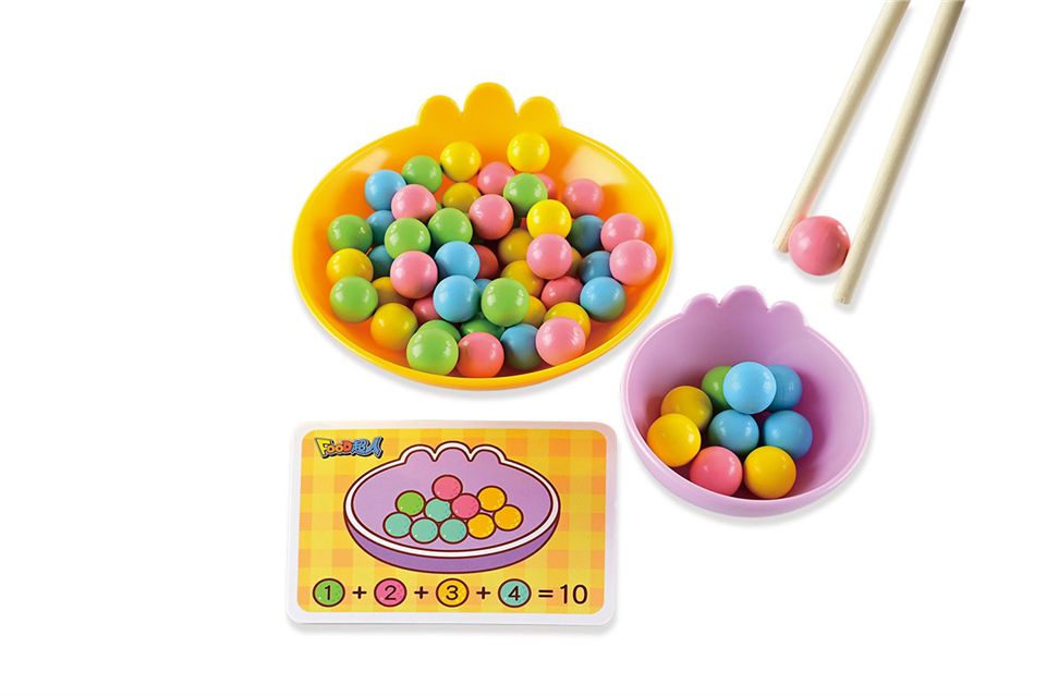 風車圖書 - 彩虹湯圓夾筷啟蒙遊戲-FOOD超人