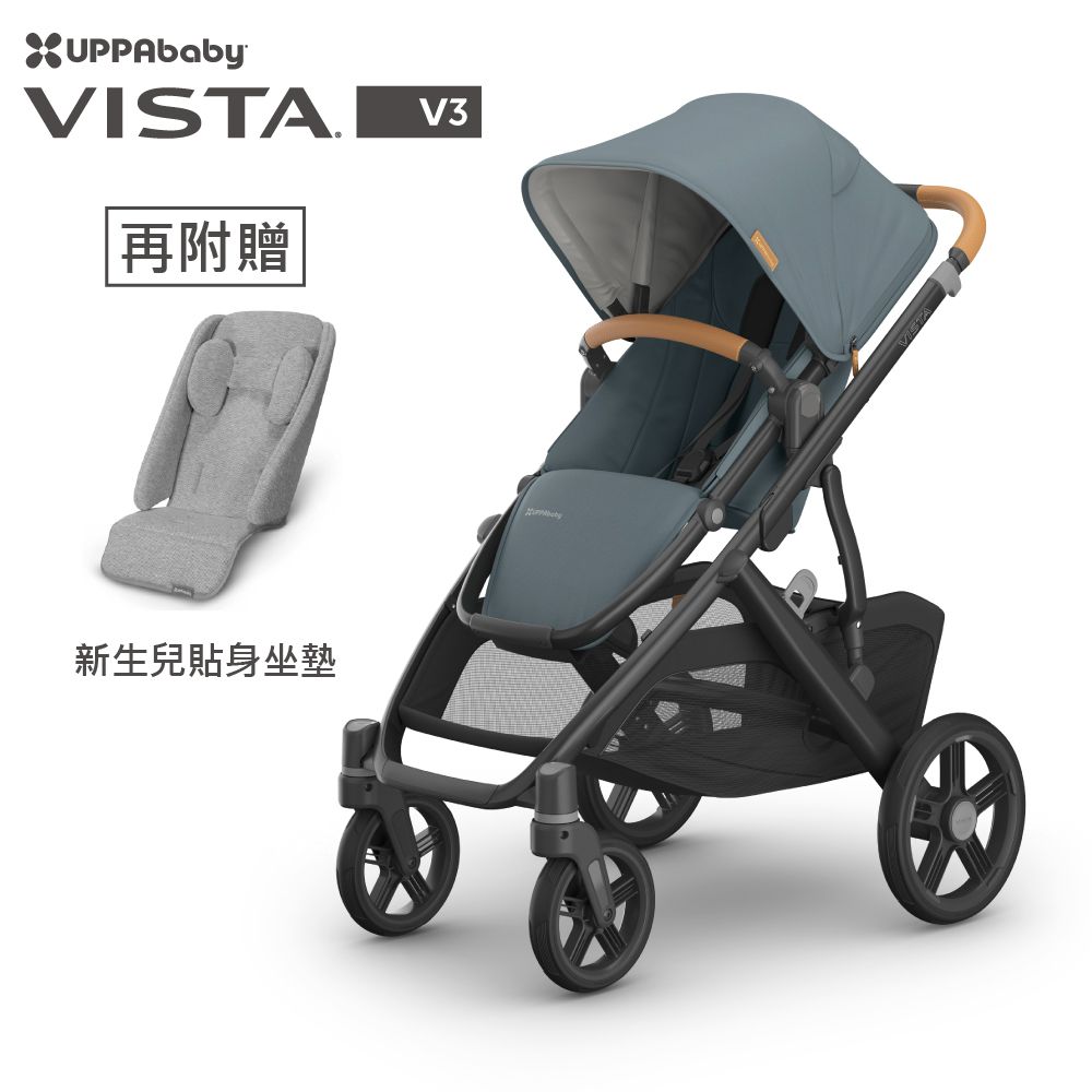 VISTA V3王者之尊旗鑑單人推車-(贈新生兒貼身坐墊+內含:防蚊帳+擋雨罩)